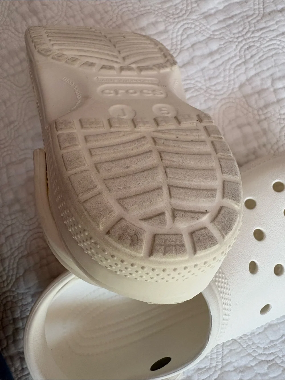 CROCS Kids Classic Clog in White
